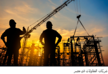 شركات المقاولات في مصر