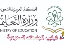 ترتيب الجامعات السعودية