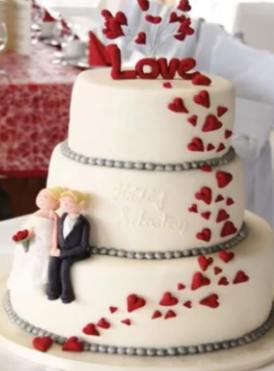  كعكة زفاف